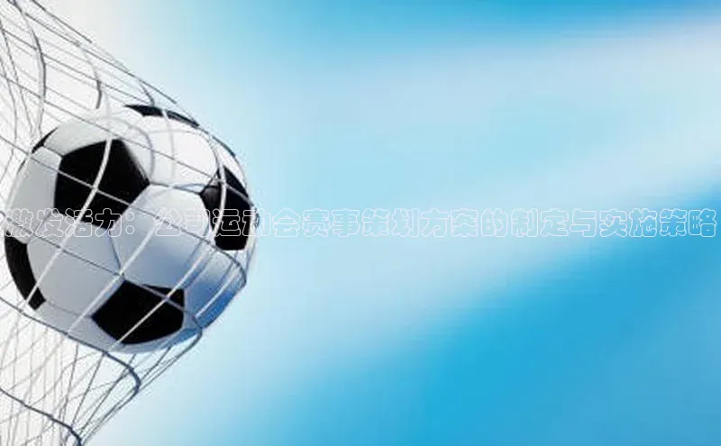 3377体育app官网下载地址百度众测激发活力：公司运动会赛事策划方案的制定与实施策略