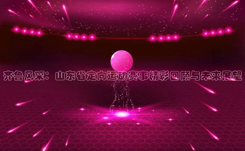 齐鲁风采：山东省定向运动赛事精彩回顾与未来展望